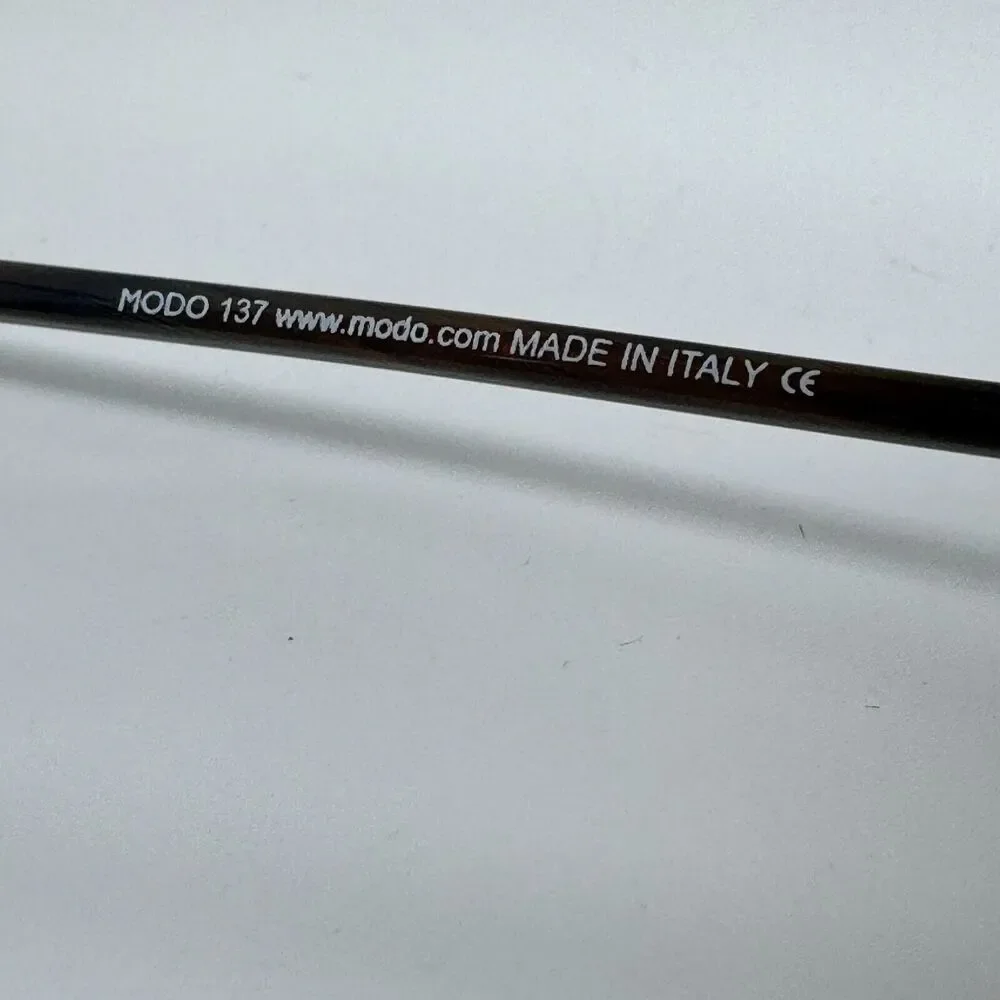 Modo Com Eyeglasses Frame Modo 137 859 Brown Full Rim 50-17-140 H13923‎